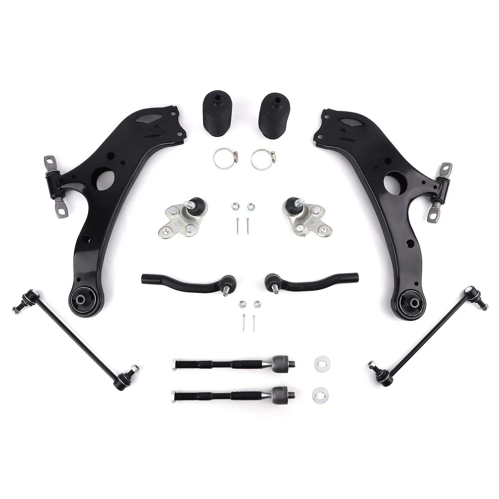 Front Lower Control Arms w/ Ball Joints Tie Rod End For 2011-2020 Toyota Sienna
Front Lower Control Arms w/ Ball Joints Tie Rod End For 2011-2020 Toyota Sienna