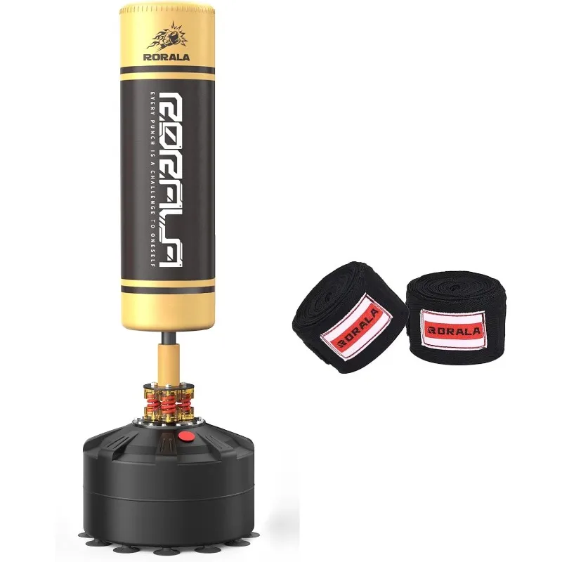 Punching Bag with Boxing Gloves, Freestanding Heavy Bag for Adult Kids, Men Standing Kickboxing Bag Max Weight 253LBS
Punching Bag with Boxing Gloves, Freestanding Heavy Bag for Adult Kids, Men Standing Kickboxing Bag Max Weight 253LBS