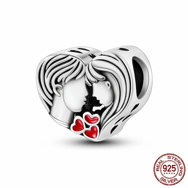 925 sterling silver heart-shaped charm beads, perfect for creating original bracelets and DIY jewelry for women.
925 sterling silver heart-shaped charm beads, perfect for creating original bracelets and DIY jewelry for women.