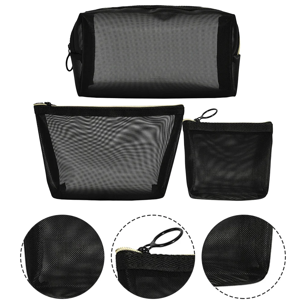 3 Pcs High Density Mesh Makeup Bags for Women Portable Travel Toiletry Bag Compact Design Multipurpose Washbag Cosmetics ganizer
3 Pcs High Density Mesh Makeup Bags for Women Portable Travel Toiletry Bag Compact Design Multipurpose Washbag Cosmetics ganizer