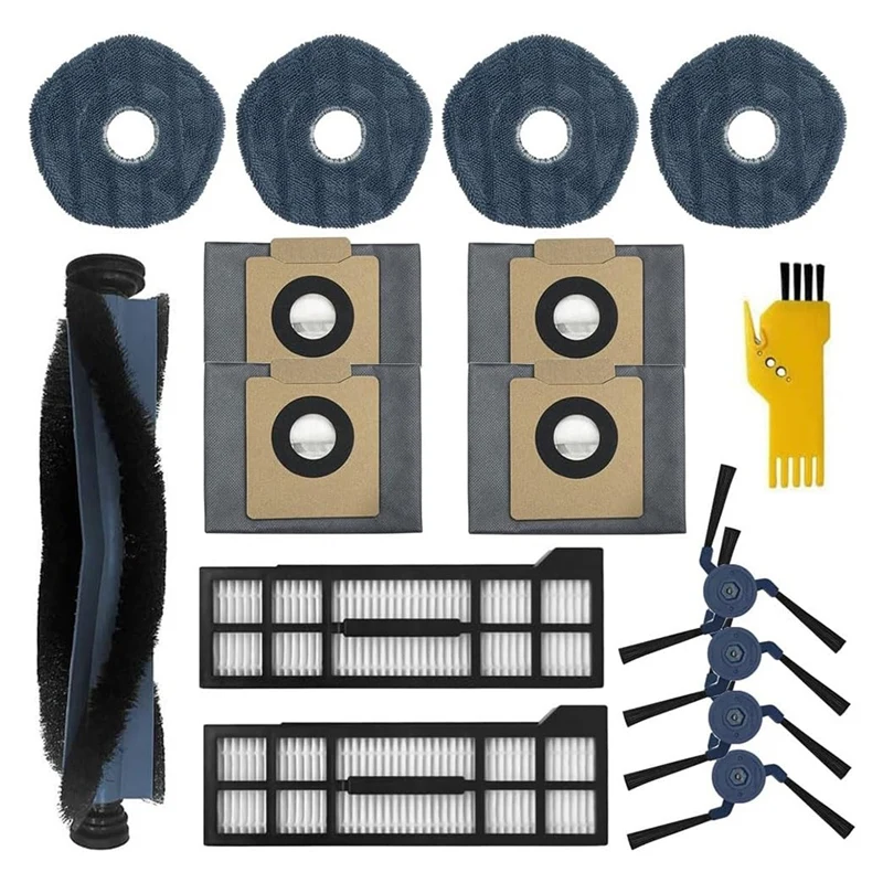 【Popular】Accessories Kit For Eufy X10 Pro Omni Robot Vacuum Cleaner Main Brush, Filters, Side Brushes, Mop Cloths,Dust Bags
【Popular】Accessories Kit For Eufy X10 Pro Omni Robot Vacuum Cleaner Main Brush, Filters, Side Brushes, Mop Cloths,Dust Bags