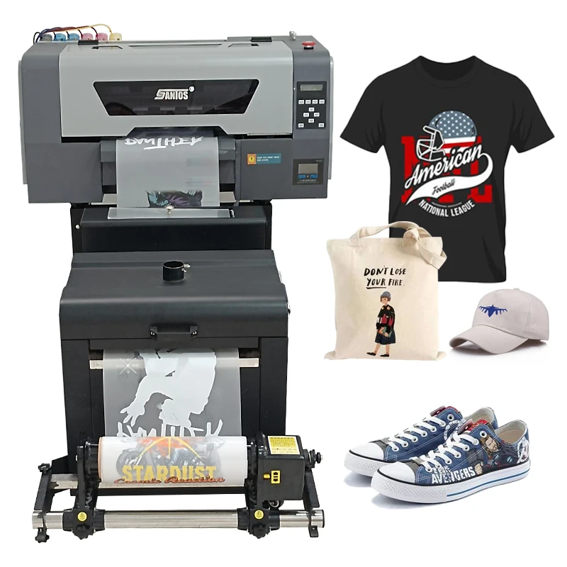 Factory wholesale dtf printer 30cm heat transfer pet film printing machine A3 dtf printer xp600 for hoodie pants T-shirt printer
Factory wholesale dtf printer 30cm heat transfer pet film printing machine A3 dtf printer xp600 for hoodie pants T-shirt printer