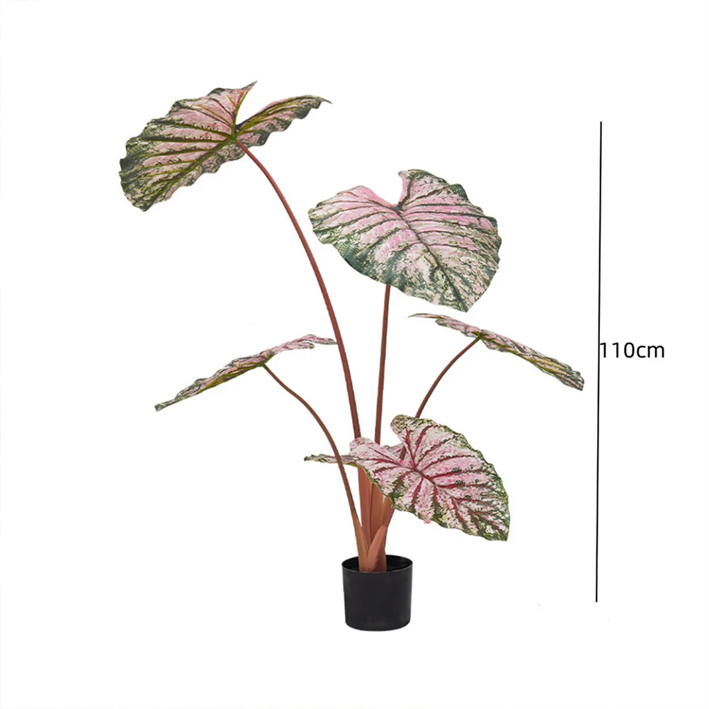 Artificial Caladium Plants For Indoor, Plants Artificial Taro Plants With Planter, Black Potted Desktop Ornaments For Home
Artificial Caladium Plants For Indoor, Plants Artificial Taro Plants With Planter, Black Potted Desktop Ornaments For Home