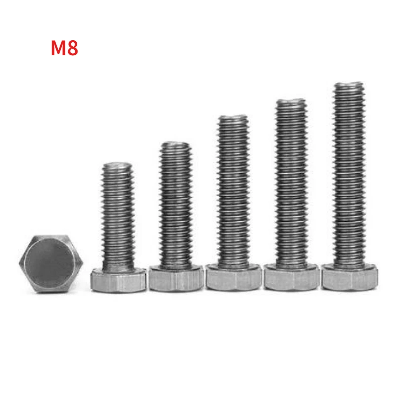 TA2 Titanium External Hexagon Screws Flat Washer Nut Set Pure Titanium Bolts M8
TA2 Titanium External Hexagon Screws Flat Washer Nut Set Pure Titanium Bolts M8