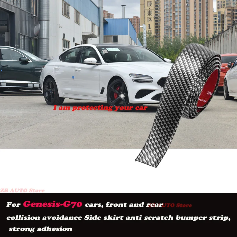 Strong adhesive bumper strip, front and rear lip side skirts, collision and scratch resistant, suitable For Genesis G70
Strong adhesive bumper strip, front and rear lip side skirts, collision and scratch resistant, suitable For Genesis G70