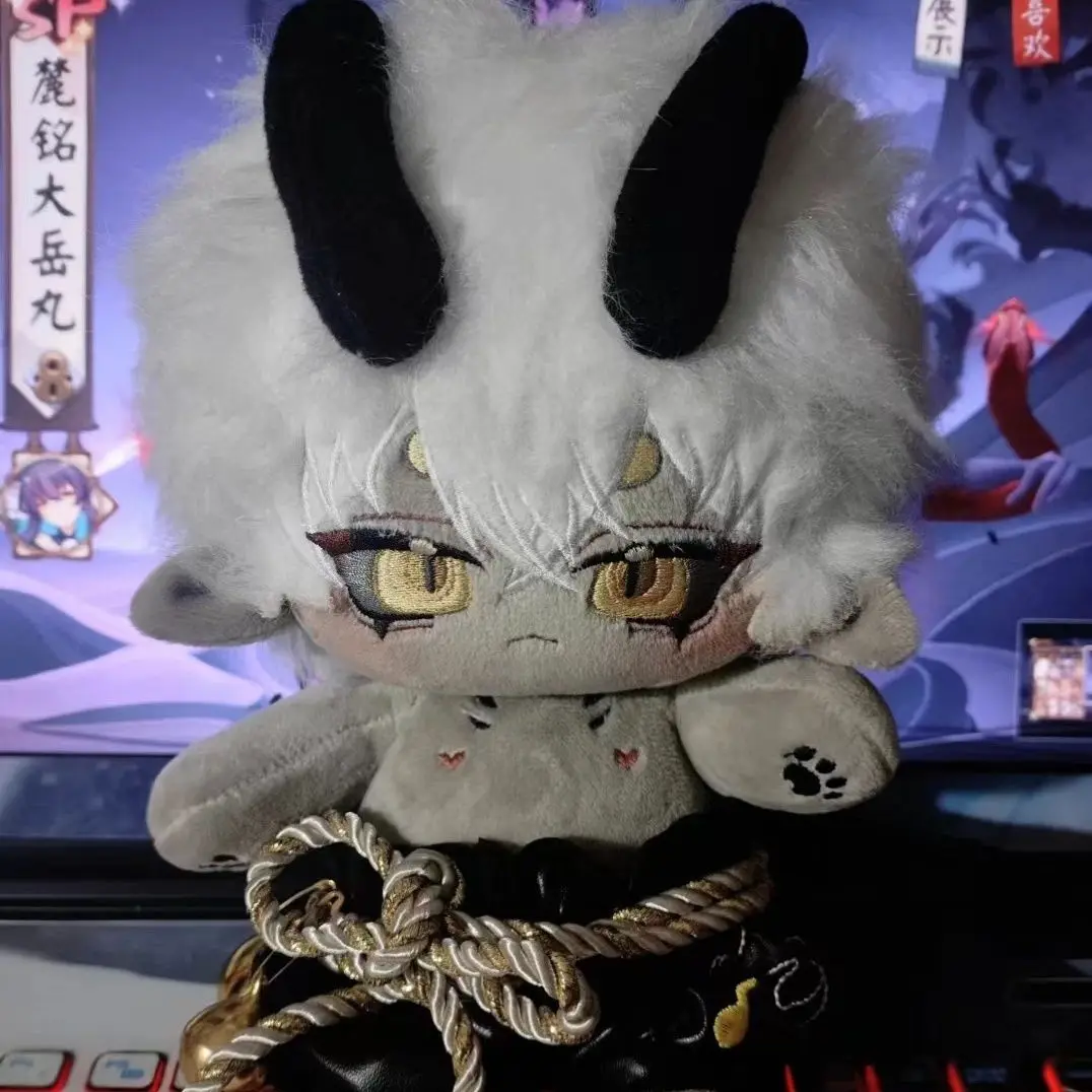 Мягкая 20 см игра TOnmyoji Rokumei Otakemaru, мультяшная плюшевая кукла со скелетом, сменная одежда, игрушки для детей, подарки на день рождения
Мягкая 20 см игра TOnmyoji Rokumei Otakemaru, мультяшная плюшевая кукла со скелетом, сменная одежда, игрушки для детей, подарки на день рождения