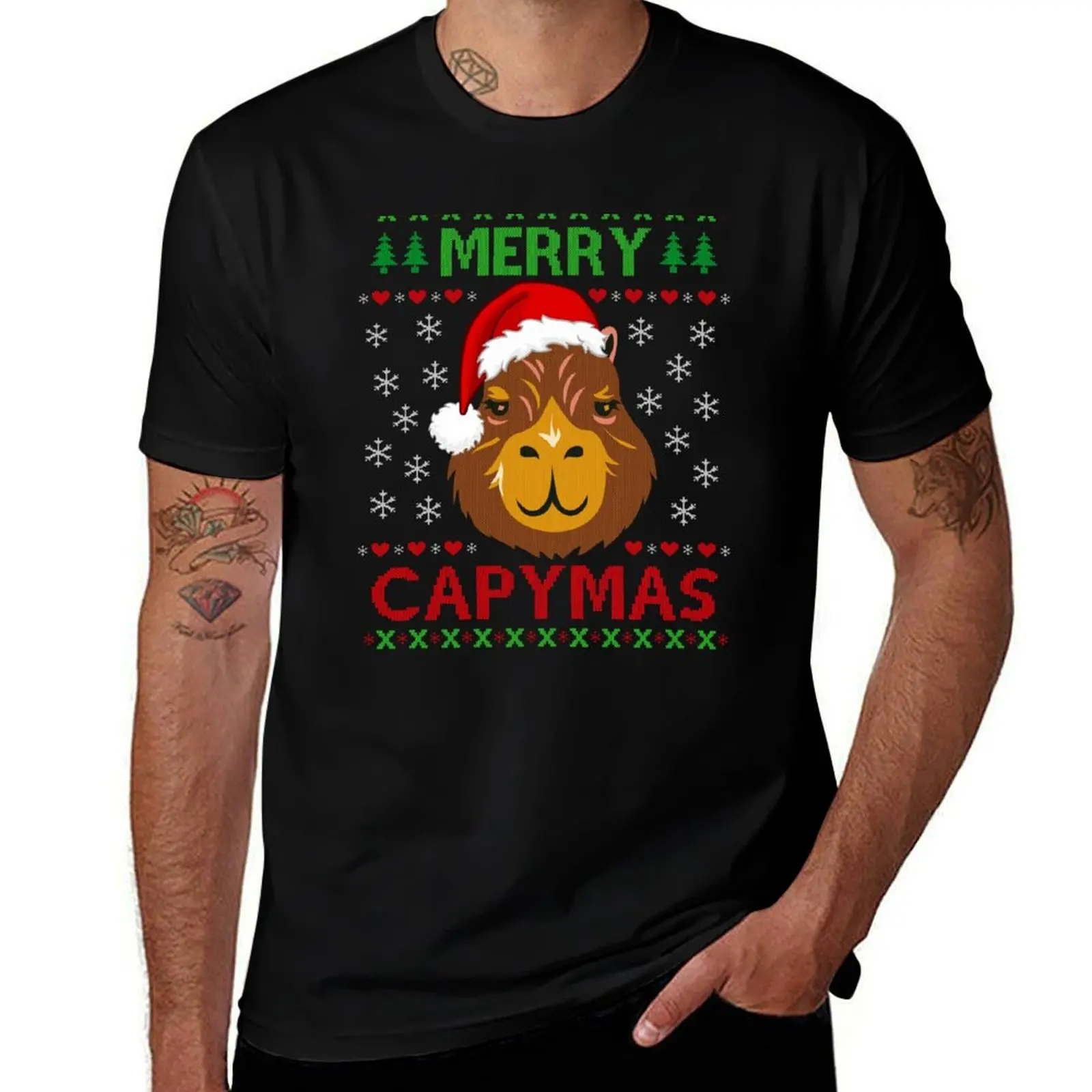 Capymas man T-Shirt shirts Merry Ugly Funny oversize Capybara for t cotton Santa Christmas Xmas T-Shirt t pack shirts
Capymas man T-Shirt shirts Merry Ugly Funny oversize Capybara for t cotton Santa Christmas Xmas T-Shirt t pack shirts