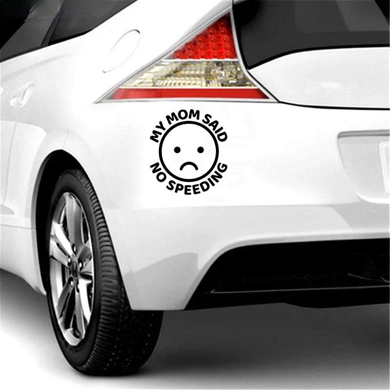 Car Vinyl Decal My Mom Said No Speeding Sticker Waterproof Removable for Car Motorcycle Laptop Auto Body Decoration
Car Vinyl Decal My Mom Said No Speeding Sticker Waterproof Removable for Car Motorcycle Laptop Auto Body Decoration