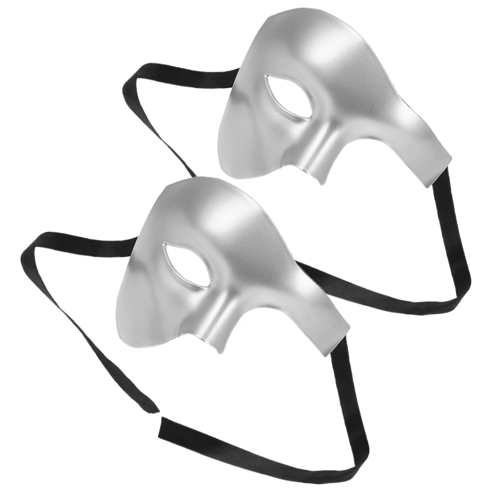 2 Pcs Mask Costume Masks for Adults Masquerade Cosplay Party Vintage Half Silver Face Eye Man
2 Pcs Mask Costume Masks for Adults Masquerade Cosplay Party Vintage Half Silver Face Eye Man