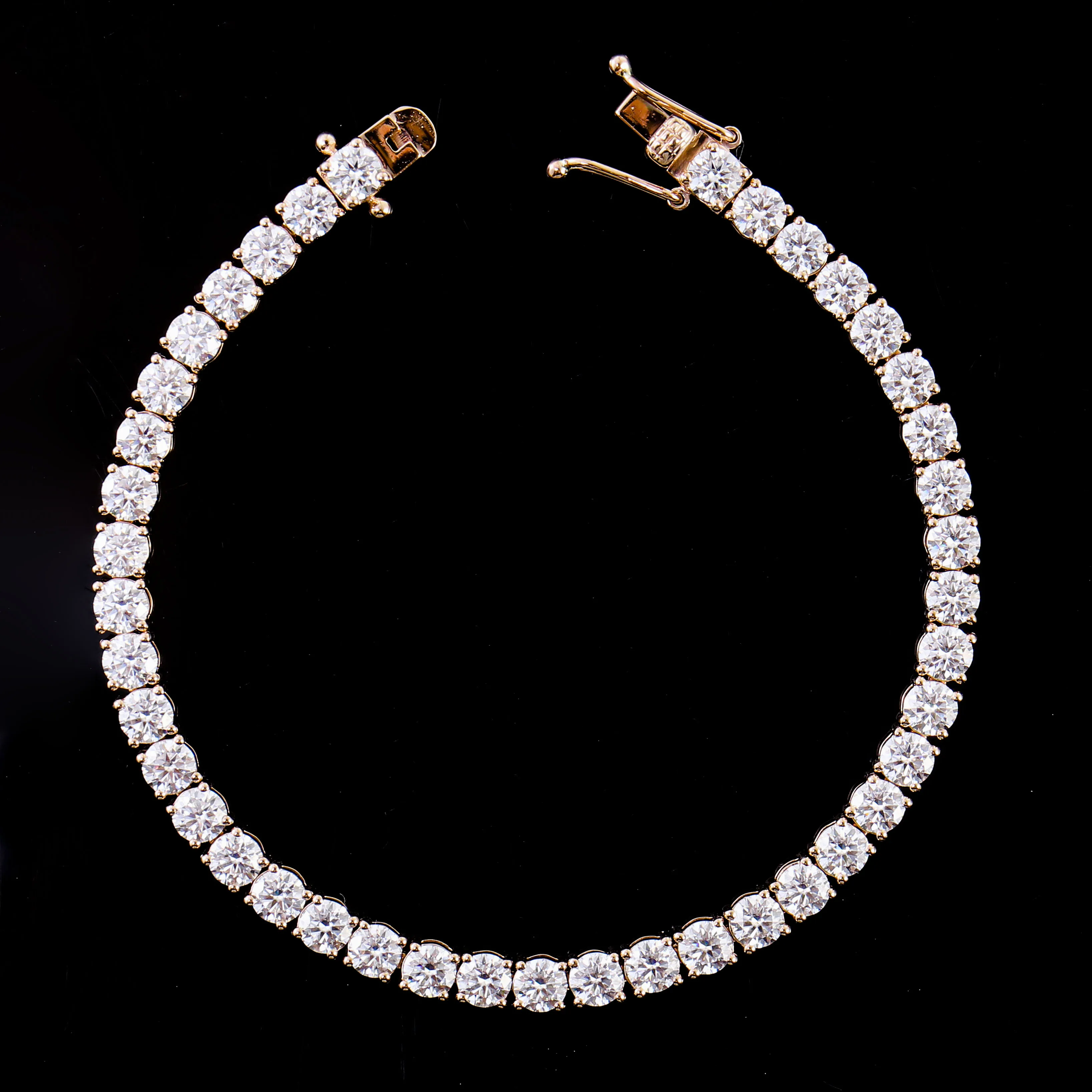 925 Silver Moisan Tennis Necklace Fine Jewelry Gift Luxury Chain Necklace Width 2mm
925 Silver Moisan Tennis Necklace Fine Jewelry Gift Luxury Chain Necklace Width 2mm
