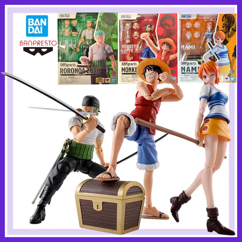 Original In Stock Bandai One Piece S.h.figuarts Roronoa Zoro Luffy Nami Dawn of Adventure Anime Action Figures Model Toy Gift
Original In Stock Bandai One Piece S.h.figuarts Roronoa Zoro Luffy Nami Dawn of Adventure Anime Action Figures Model Toy Gift