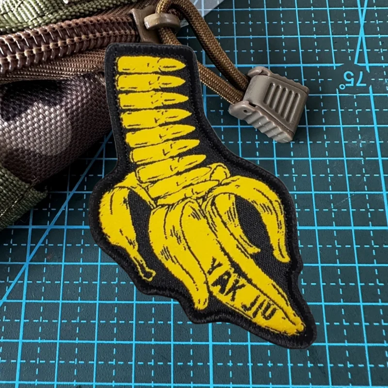 Banana Bullet Clip Tactical Patch Fun Hook&Loop Patches Military Fight Morale Badge Helmet Armband Clothing Backpack Stickers
Banana Bullet Clip Tactical Patch Fun Hook&Loop Patches Military Fight Morale Badge Helmet Armband Clothing Backpack Stickers