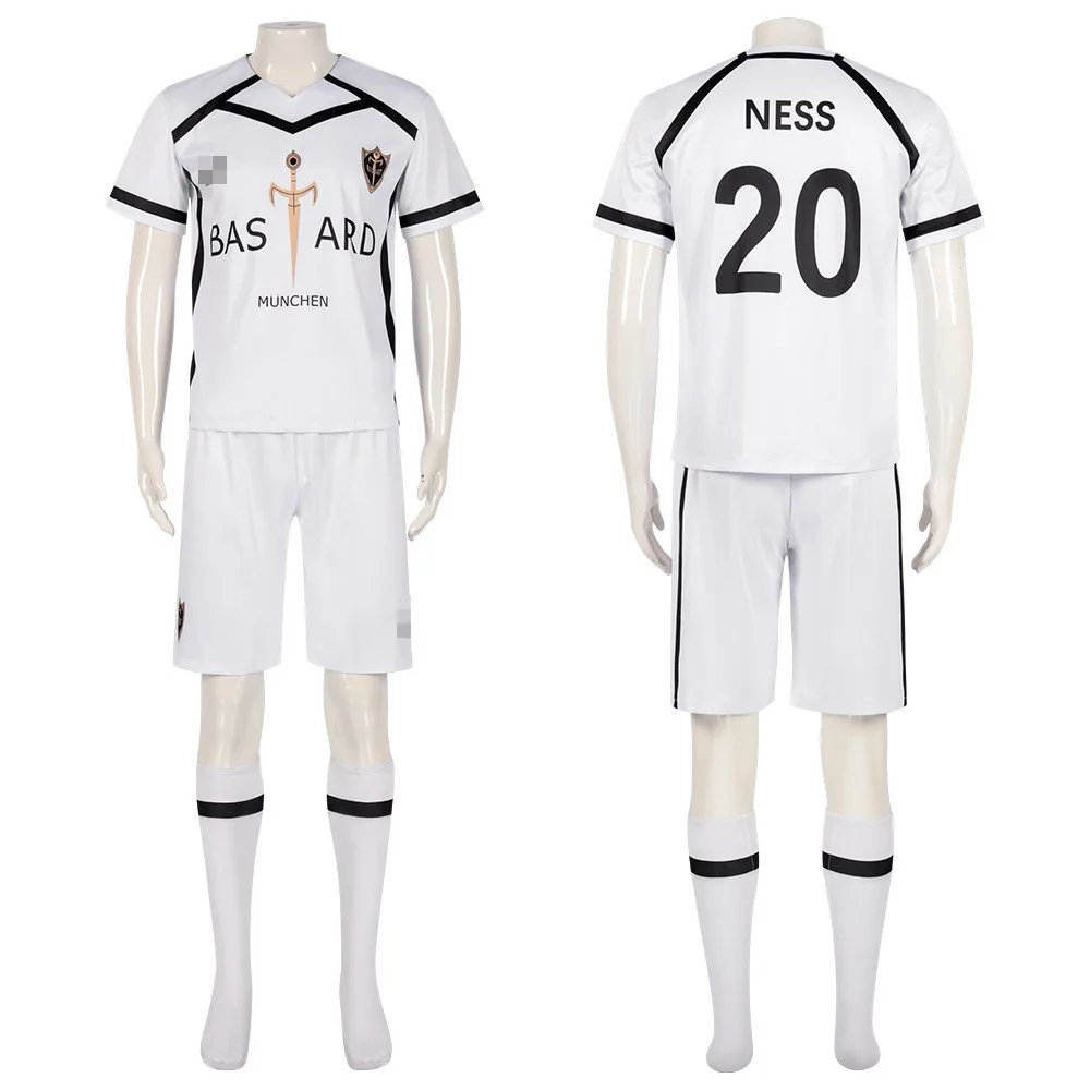 Training Jersey Soccer Uniform Blue Lock Anime Kaiser NO.11 Ness NO.20 Cosplay Costume Munchen Embroid Teenager T-shirt Clothing
Training Jersey Soccer Uniform Blue Lock Anime Kaiser NO.11 Ness NO.20 Cosplay Costume Munchen Embroid Teenager T-shirt Clothing