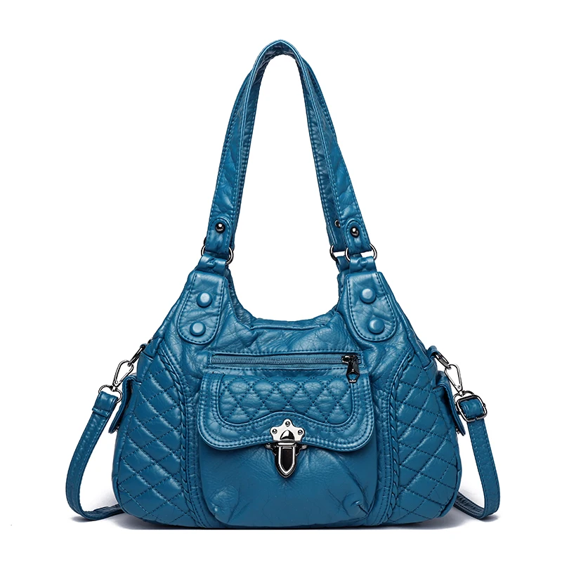 Soft Leather Luxury Handbags Women New Casual Tote Bag Designer Ladies Large Shoulder Crossbody Handbag Sac for Female Patchwork
Soft Leather Luxury Handbags Women New Casual Tote Bag Designer Ladies Large Shoulder Crossbody Handbag Sac for Female Patchwork