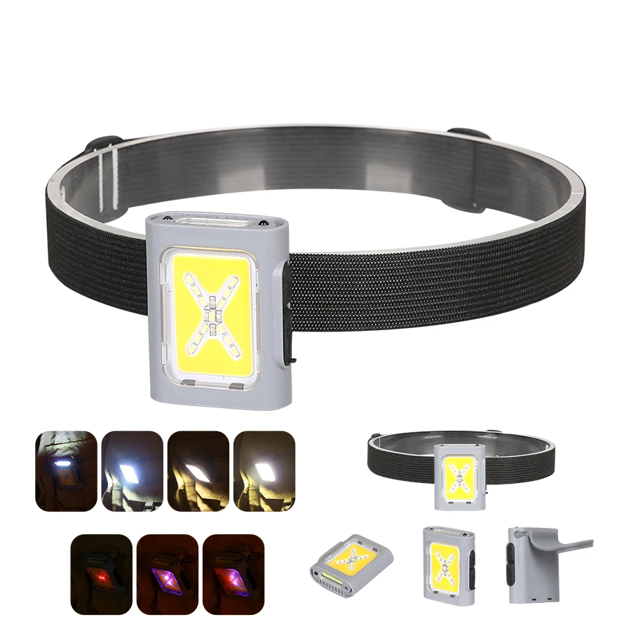 Powerful Headlamp Type-C Fast Charge 500mAh Power Smart Motion Control 7 Light Settings Adjustable Headband for Running Headlamp
Powerful Headlamp Type-C Fast Charge 500mAh Power Smart Motion Control 7 Light Settings Adjustable Headband for Running Headlamp