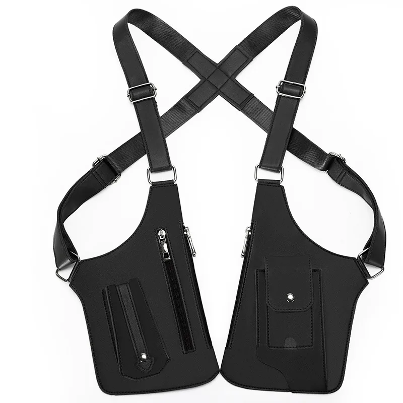 Double Shoulder Strap Multi-Pocket Men Outdoor Anti-theft Chest Bag Leather Multifunction Crossbody Tactical Storage Hunting Bag
Double Shoulder Strap Multi-Pocket Men Outdoor Anti-theft Chest Bag Leather Multifunction Crossbody Tactical Storage Hunting Bag