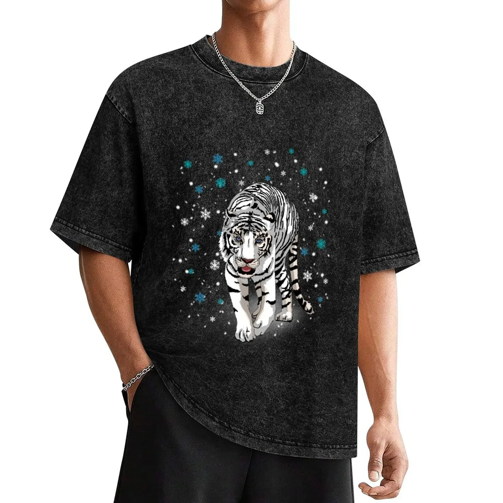 Snow Tiger T-Shirt shirts graphic tees oversized t shirt quick drying summer tops Men's t-shirt
Snow Tiger T-Shirt shirts graphic tees oversized t shirt quick drying summer tops Men's t-shirt