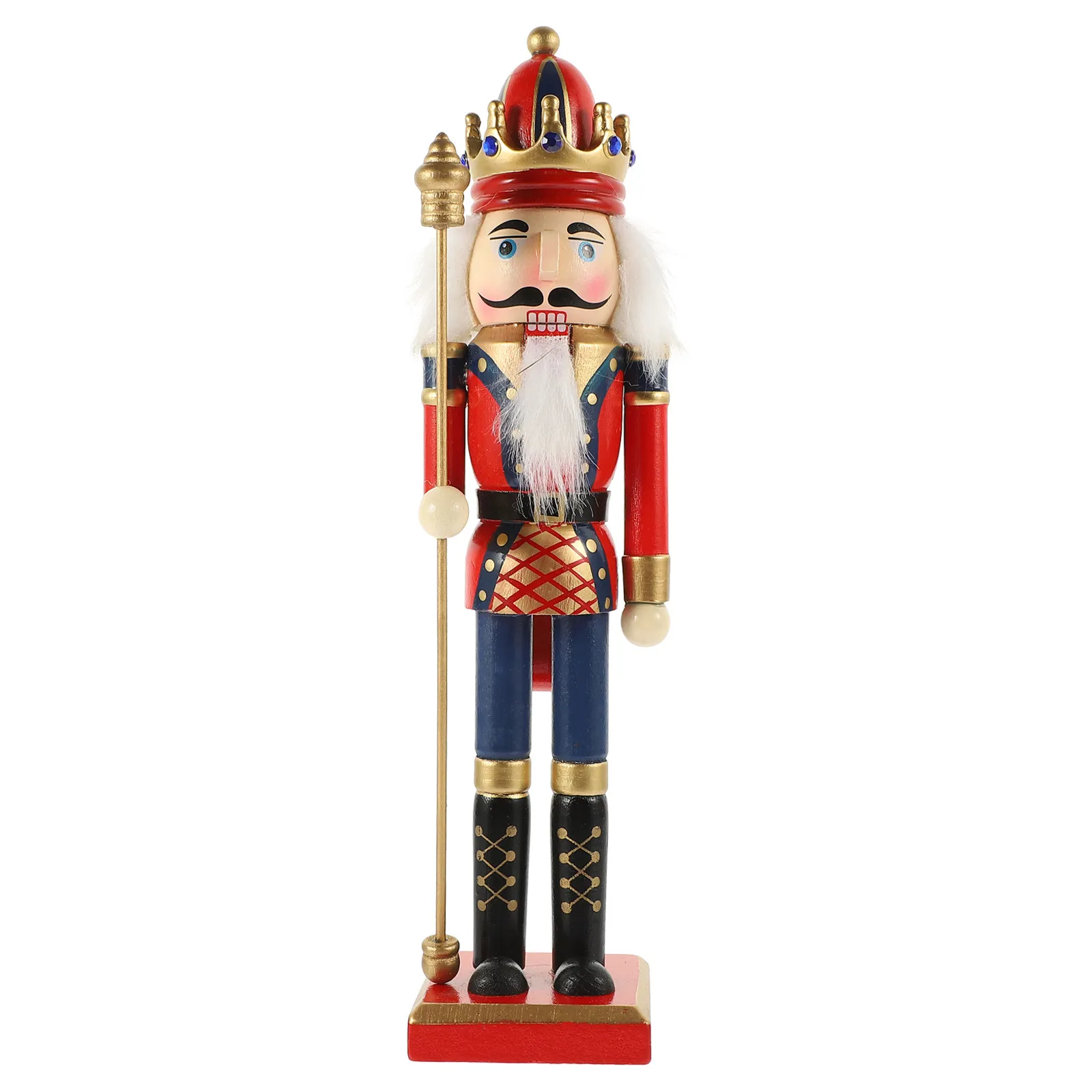 Wooden Nutcracker Soldier Decor Christmas Tabletop Ornament Xmas Desktop Decor Home Living Room Bedroom Office Car Gift Holiday
Wooden Nutcracker Soldier Decor Christmas Tabletop Ornament Xmas Desktop Decor Home Living Room Bedroom Office Car Gift Holiday