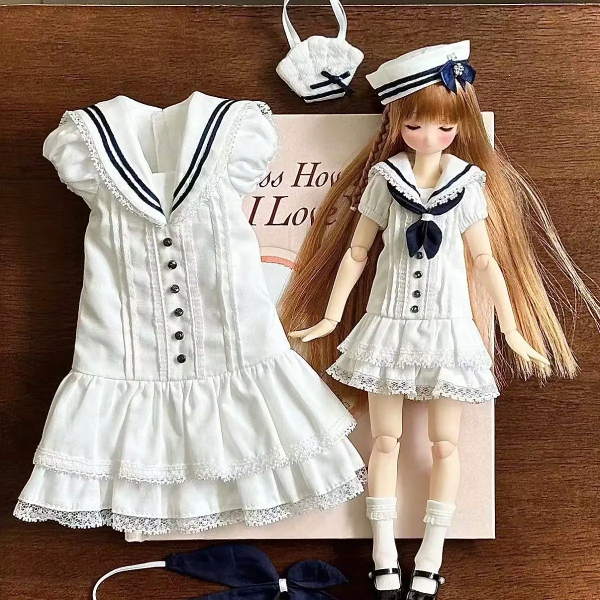 Комплект одежды для кукол 1/6, белое платье для кукол Azone, Ob22, Ob24, аксессуары для игр и переодевания, без куклы
Комплект одежды для кукол 1/6, белое платье для кукол Azone, Ob22, Ob24, аксессуары для игр и переодевания, без куклы