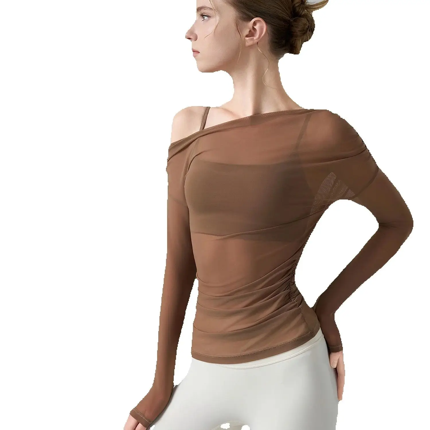 Women's Slim Fit Yoga Crop Top Quick Dry Long Sleeve Workout T-shirt Sexy Gym Shirt Lightweight Sports Cover up Blouse
Women's Slim Fit Yoga Crop Top Quick Dry Long Sleeve Workout T-shirt Sexy Gym Shirt Lightweight Sports Cover up Blouse