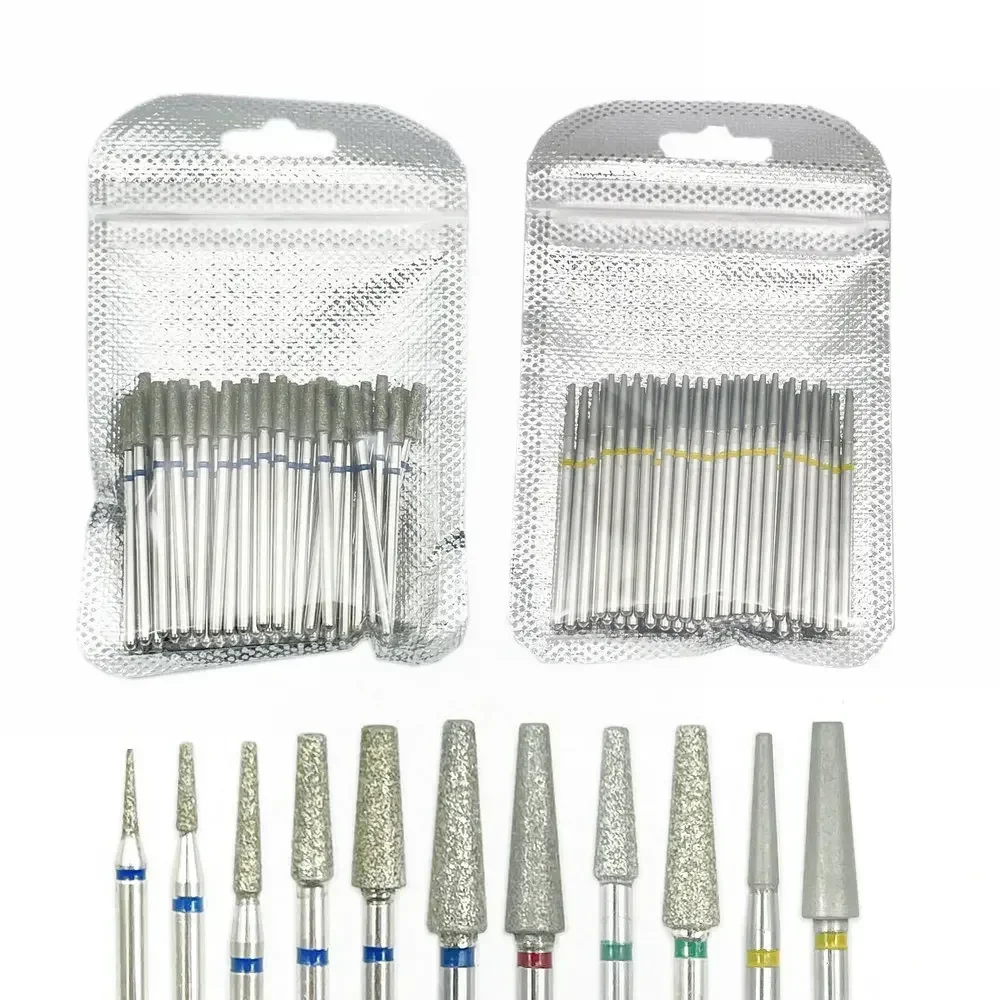 50pcs B Series Taper Shape Nail Diamond Drill Bit For Electric Manicure Machine Accessories Nail Mills Cutter CE Passed
50pcs B Series Taper Shape Nail Diamond Drill Bit For Electric Manicure Machine Accessories Nail Mills Cutter CE Passed
