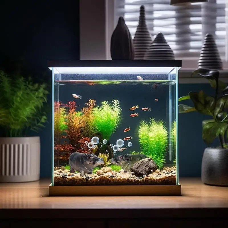 Fish Tank Air Bubbler Oxygen Fish Pump Resin Hippo Aquarium Bubbler Pneumatic Air Stone Gallon Realistic Landscape Decoration
Fish Tank Air Bubbler Oxygen Fish Pump Resin Hippo Aquarium Bubbler Pneumatic Air Stone Gallon Realistic Landscape Decoration
