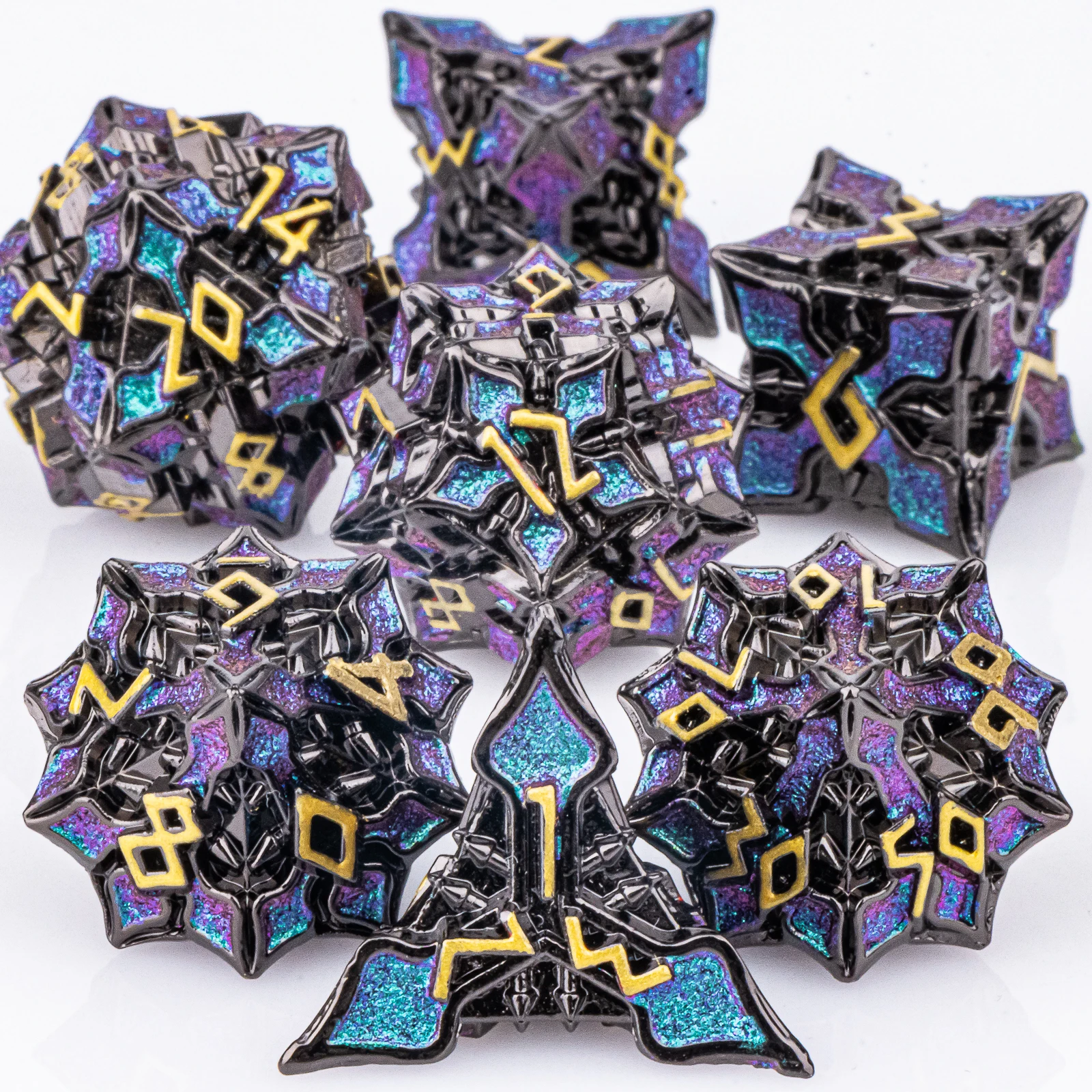 Dnd Metal Dice Set, RPG Dice, D&D, Polyhedral Dice Set for Dungeon and Dragon, Metal Dice, D and D, Dice Gifts
Dnd Metal Dice Set, RPG Dice, D&D, Polyhedral Dice Set for Dungeon and Dragon, Metal Dice, D and D, Dice Gifts