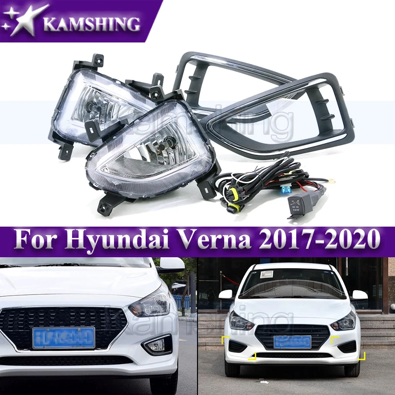 Kamshing Front Bumper Foglight For Hyundai Verna 2017-2020 Fog Lamp Frame Fog Light (Halogen)
Kamshing Front Bumper Foglight For Hyundai Verna 2017-2020 Fog Lamp Frame Fog Light (Halogen)