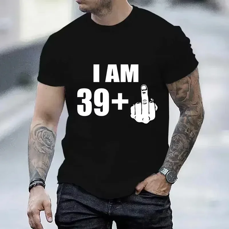 T Shirt for Men Short Sleeve Tees 40th Birthday Gift Graphic Tops 2025 Streetwear Men's Short Sleeve T-shirt Aesthetic Clothing
T Shirt for Men Short Sleeve Tees 40th Birthday Gift Graphic Tops 2025 Streetwear Men's Short Sleeve T-shirt Aesthetic Clothing