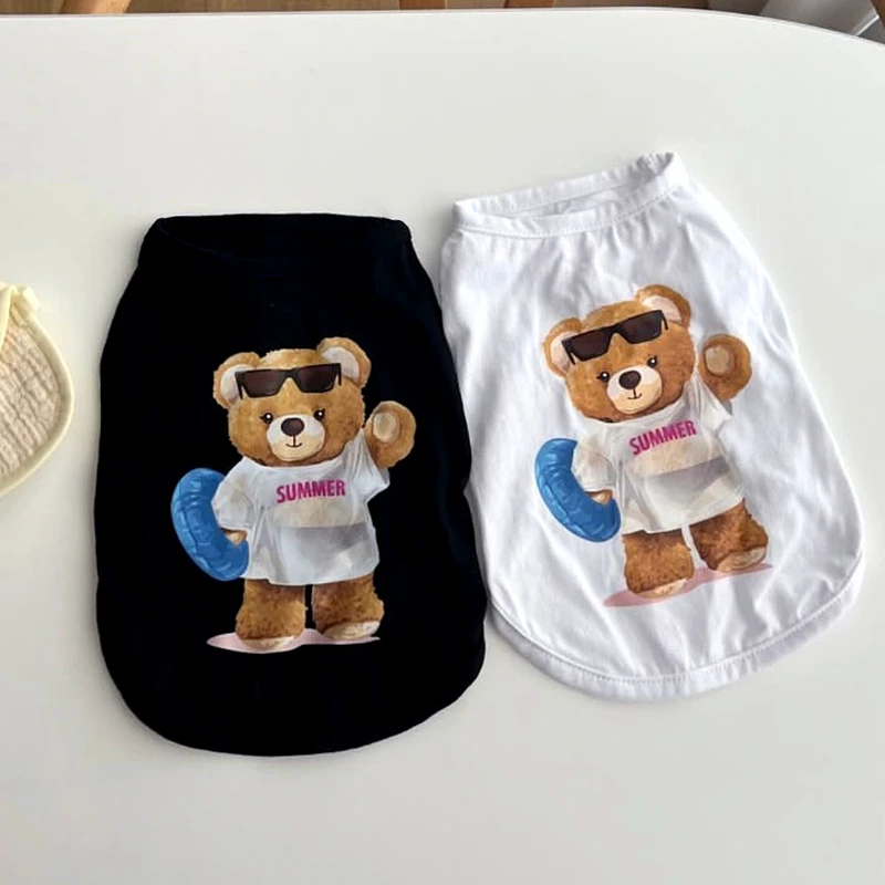 Cute Bear Pattern Pet Vest Teddy Summer Cool Clothes Pomeranian Thin Pullover Cartoon Dog Clothes XS-XL
Cute Bear Pattern Pet Vest Teddy Summer Cool Clothes Pomeranian Thin Pullover Cartoon Dog Clothes XS-XL