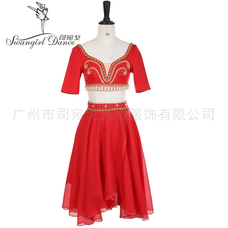 Red Le Corsaire professional stage ballet costumes women YAGP competition ballerina dress BT2073
Red Le Corsaire professional stage ballet costumes women YAGP competition ballerina dress BT2073