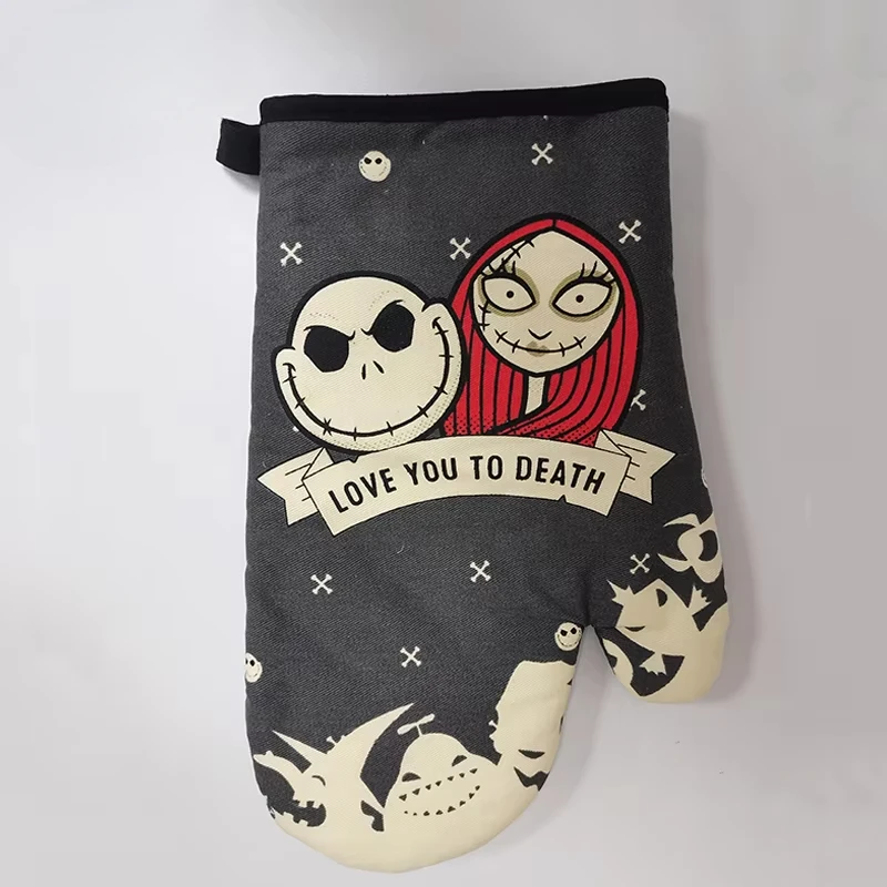 The Nightmare Before Christmas Oven Gloves Jack Skellington Cartoon Baking Cooking Anti-scald Insulation Microwave Oven Glove
The Nightmare Before Christmas Oven Gloves Jack Skellington Cartoon Baking Cooking Anti-scald Insulation Microwave Oven Glove