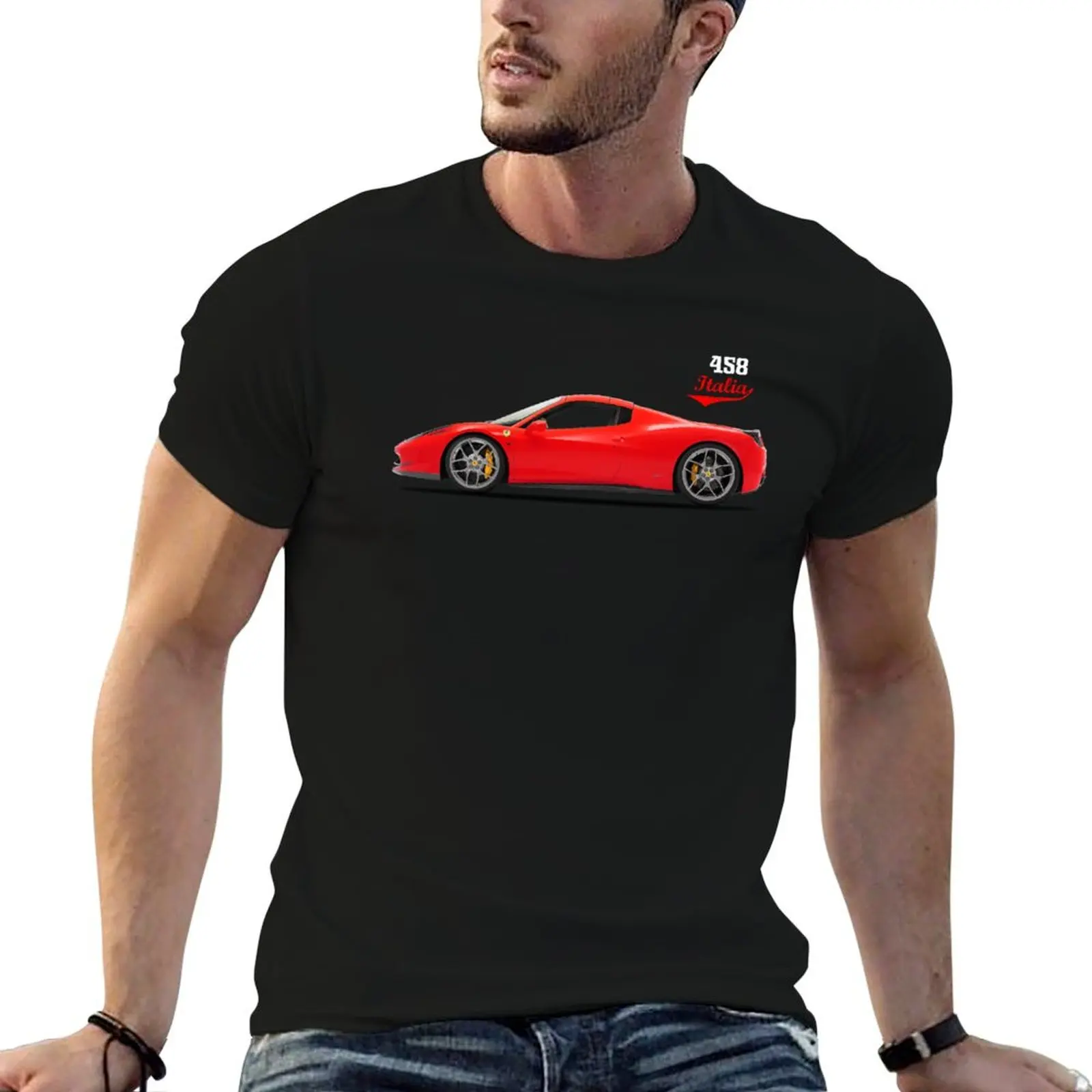 458 Italia T-Shirt t shirts cotton 100% mens graphic t shirts t shirts for man cotton T-shirt
458 Italia T-Shirt t shirts cotton 100% mens graphic t shirts t shirts for man cotton T-shirt