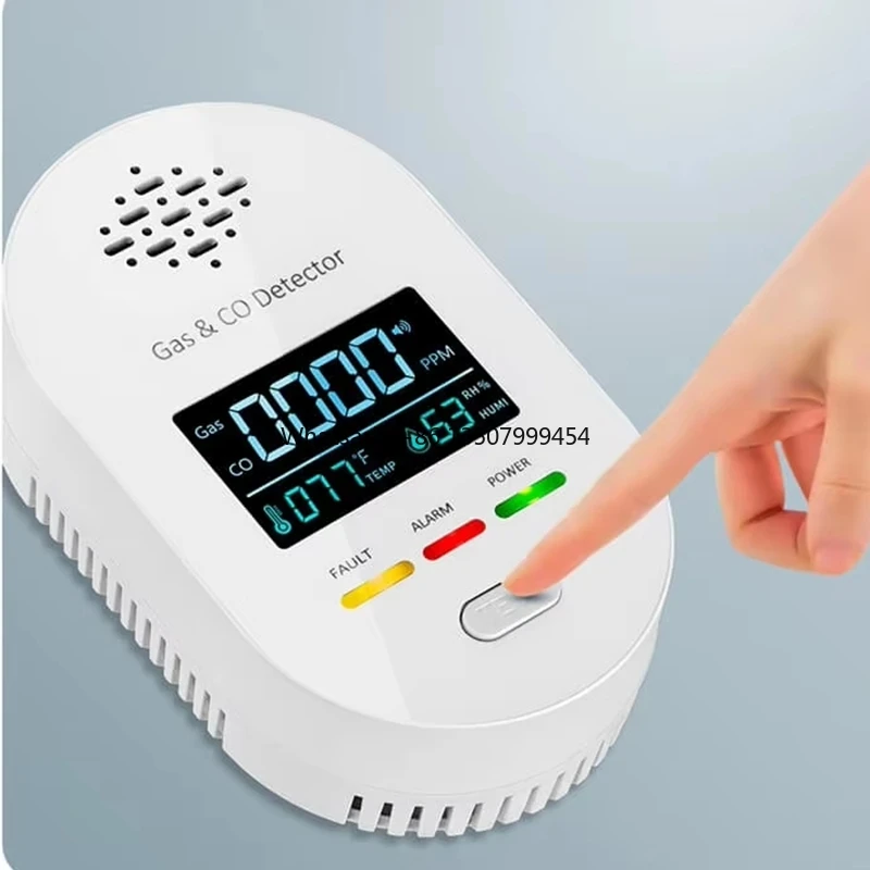 Electric Plug-in Combustible Gas CO Detector Digital Display Natural Gas Leak Alarm for Home RV Kitchen Safety Monitoring
Electric Plug-in Combustible Gas CO Detector Digital Display Natural Gas Leak Alarm for Home RV Kitchen Safety Monitoring