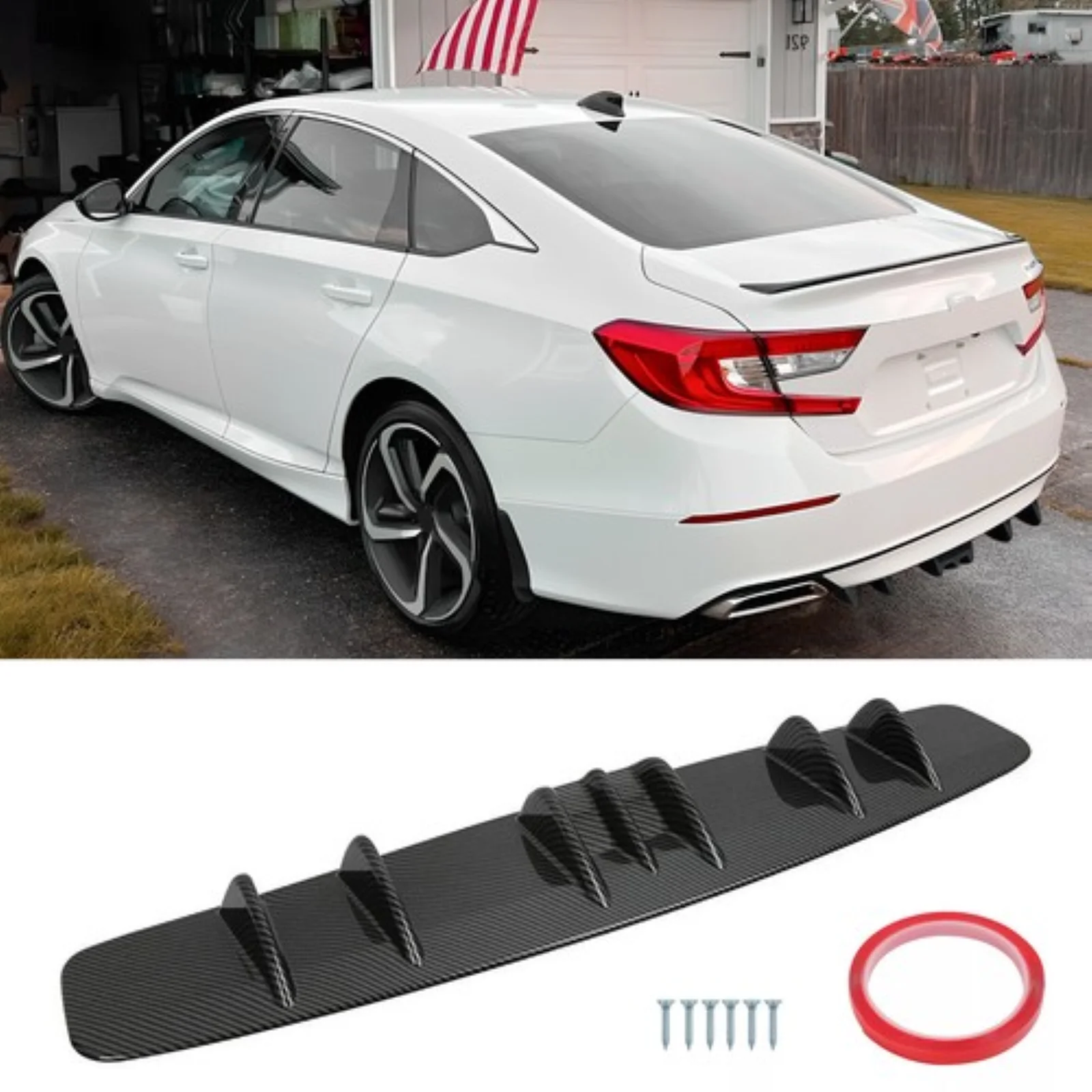 Для Honda Accord Civic глянцевое 7-хрестовое крыло, задний диффузор, сплиттер, спойлер Li, новый
Для Honda Accord Civic глянцевое 7-хрестовое крыло, задний диффузор, сплиттер, спойлер Li, новый