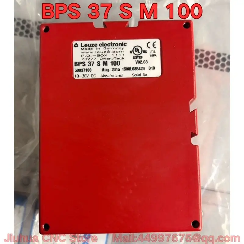 Second-hand BPS 37 SM 100 barcode positioning sensor function test is normal
Second-hand BPS 37 SM 100 barcode positioning sensor function test is normal