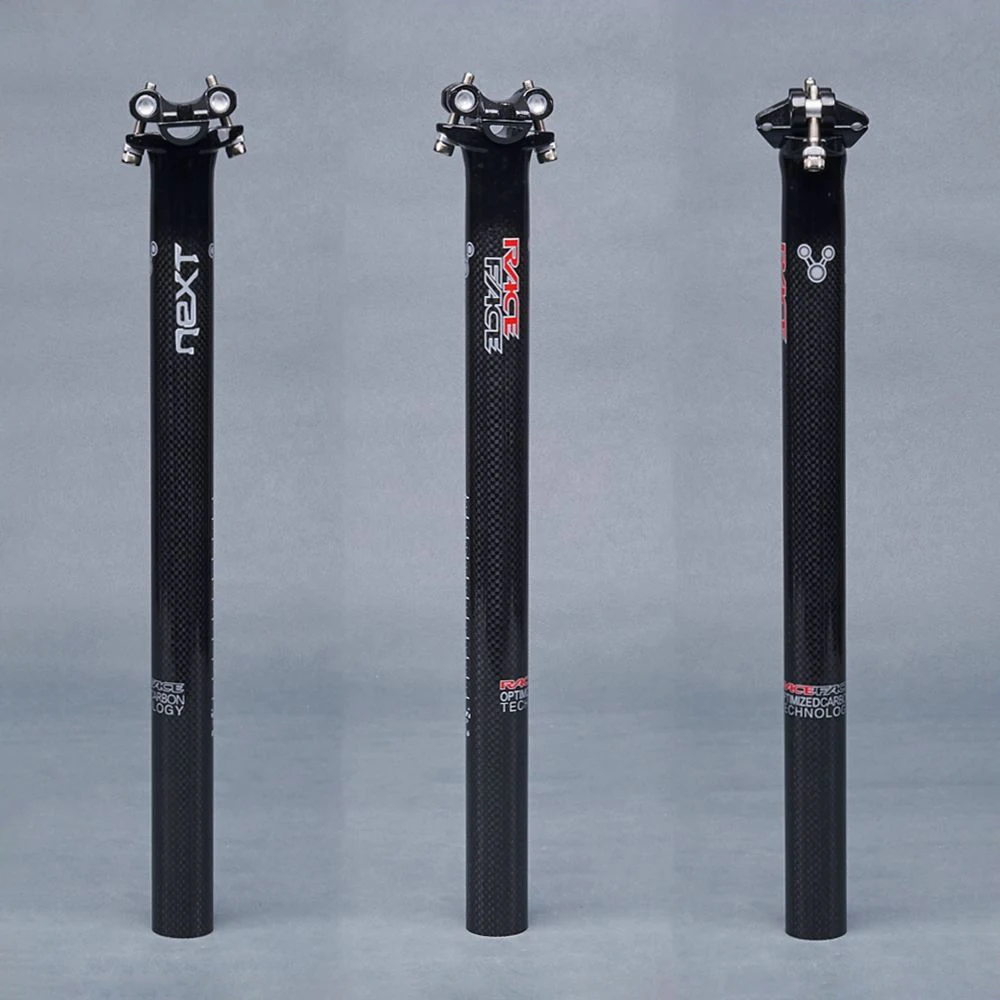 RaceFace Next Glossy 3K Carbon Bike Seatpost MTB Road Bicycle Seat Tube Two Bolts Style Seat Post Offset 0mm 27.2/30.8/31.6mm
RaceFace Next Glossy 3K Carbon Bike Seatpost MTB Road Bicycle Seat Tube Two Bolts Style Seat Post Offset 0mm 27.2/30.8/31.6mm