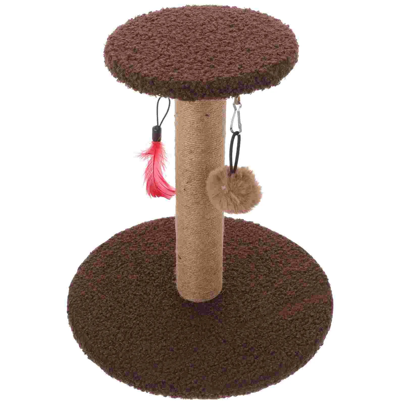 Cat Scratching Post Toy Shelf Adorable Nail Scratcher Reusable Kitten Accessory Household
Cat Scratching Post Toy Shelf Adorable Nail Scratcher Reusable Kitten Accessory Household