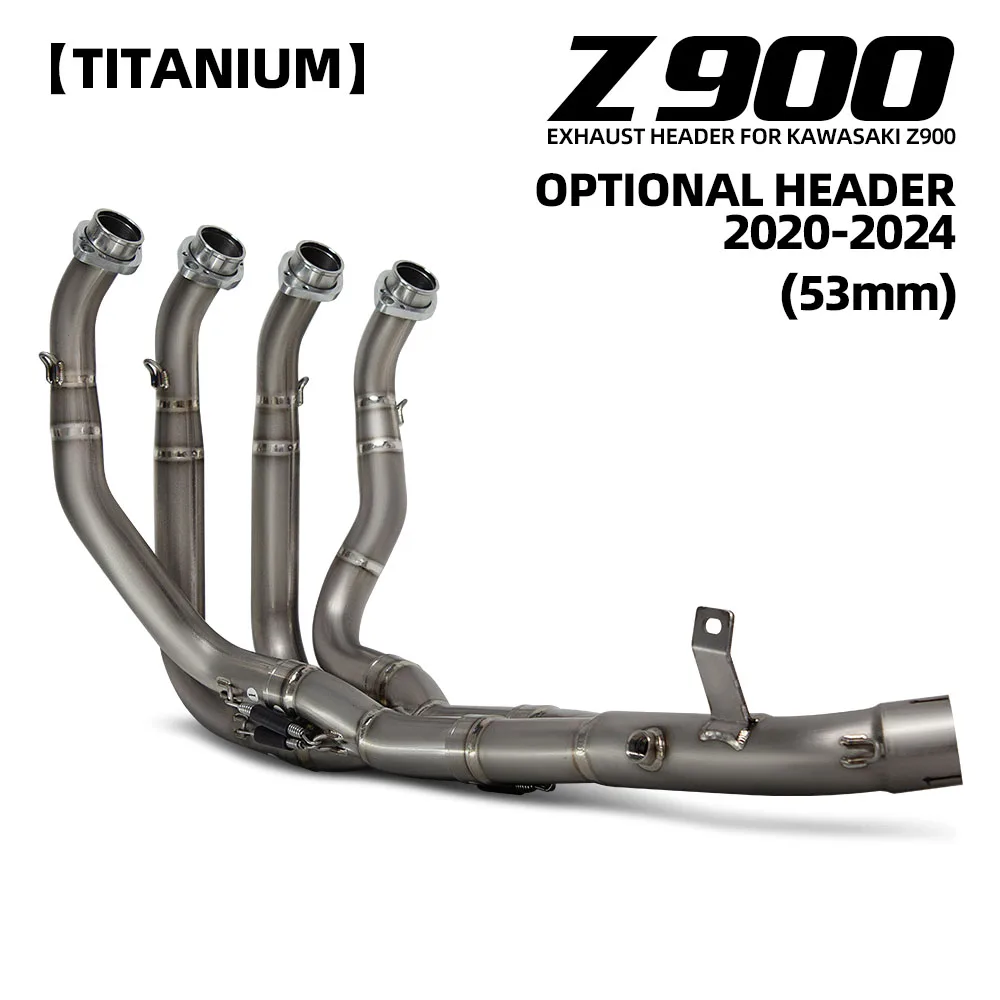For Kawasaki Z900 20-24 Motorcycle Exhaust Header Pipe Street Bike Escape Full Titanium Alloy Manifold Compatible OE Muffler
For Kawasaki Z900 20-24 Motorcycle Exhaust Header Pipe Street Bike Escape Full Titanium Alloy Manifold Compatible OE Muffler