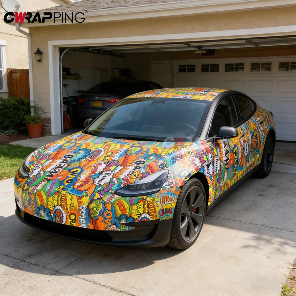 Exterior Car Stickers Waterproof Vinyl Wrap Motorcycle Helmets Cartoon Films Skateboard Graffiti Painting Film Sticker Covering
Exterior Car Stickers Waterproof Vinyl Wrap Motorcycle Helmets Cartoon Films Skateboard Graffiti Painting Film Sticker Covering
