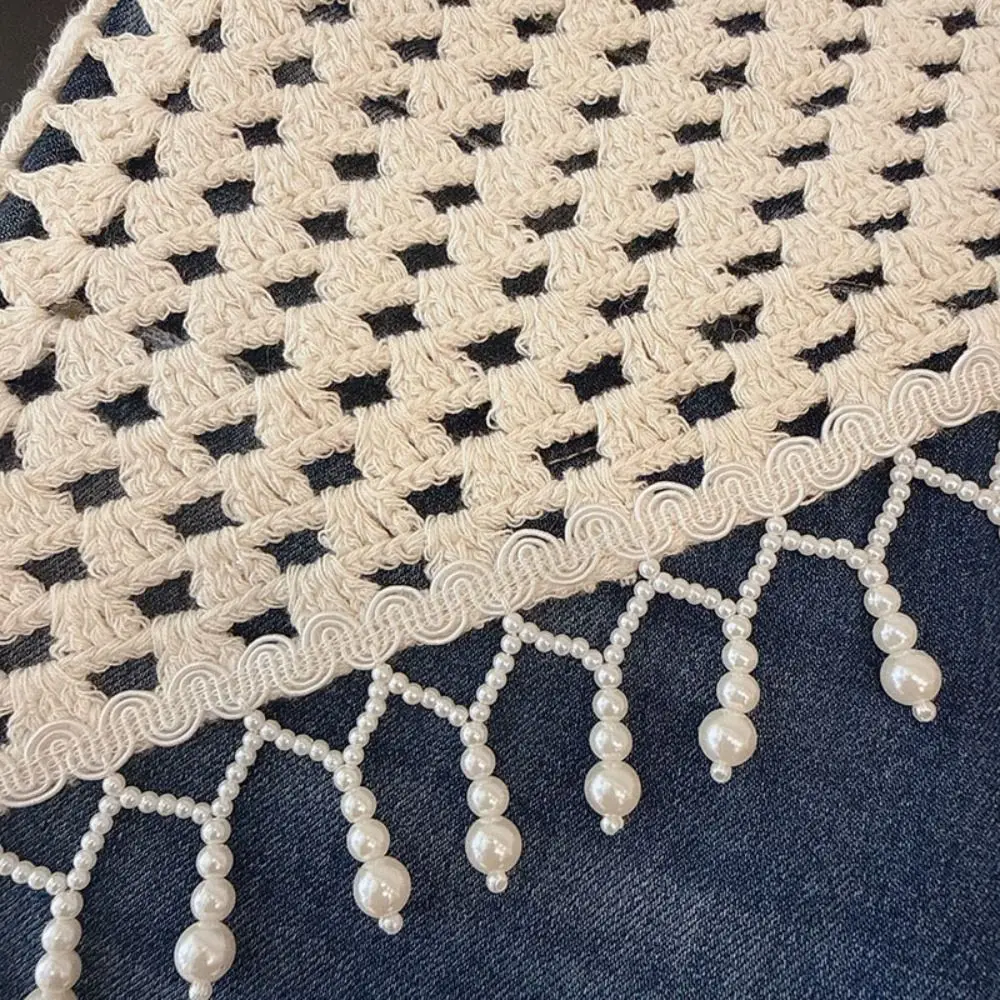 Bohemian Tassel Knitted Triangle Scarf Countryside Style Exotic Crochet Flower Scarves Clothes Decoration Wraps Headscarf Summer
Bohemian Tassel Knitted Triangle Scarf Countryside Style Exotic Crochet Flower Scarves Clothes Decoration Wraps Headscarf Summer