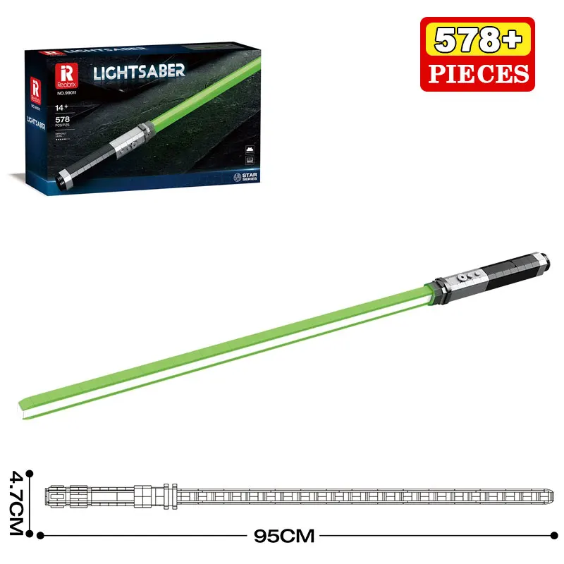 MOC 578 шт., набор строительных блоков Sword of Power, крутой воин, зеленая сабля, игрушка, строительная модель для детей, взрослых, фанаты, подарок
MOC 578 шт., набор строительных блоков Sword of Power, крутой воин, зеленая сабля, игрушка, строительная модель для детей, взрослых, фанаты, подарок