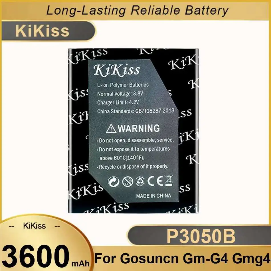 Долговечный аккумулятор для мобильного телефона Gosuncn GM-G4 GMG4, 3600 мАч, P3050B, хорошая низкотемпературная работа
Долговечный аккумулятор для мобильного телефона Gosuncn GM-G4 GMG4, 3600 мАч, P3050B, хорошая низкотемпературная работа