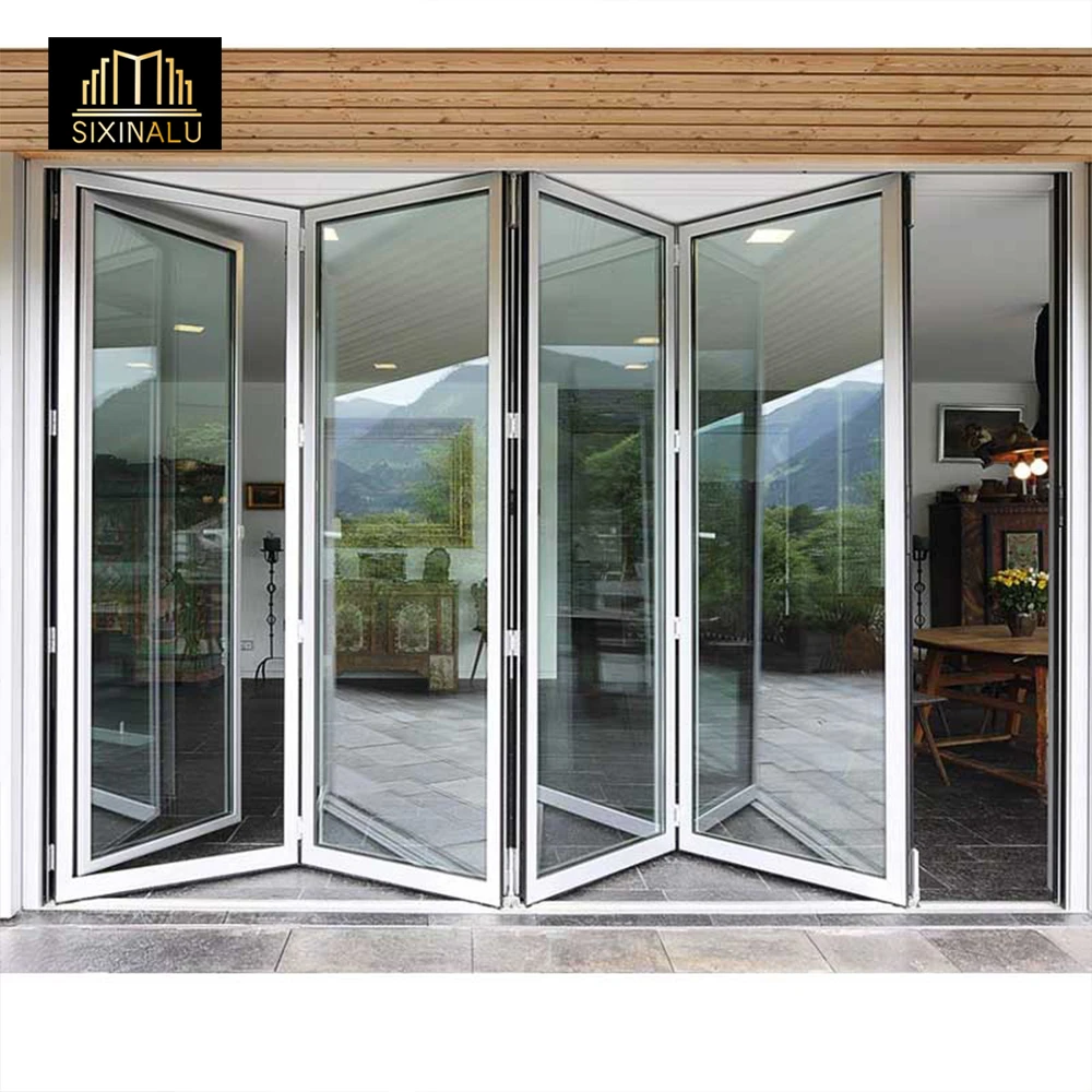 Sixinalu Folding Doors Partition Exterior Sliding Bi-Fold Door Aluminum Profile Double-glazed Garden Balcony Home Decor Custom
Sixinalu Folding Doors Partition Exterior Sliding Bi-Fold Door Aluminum Profile Double-glazed Garden Balcony Home Decor Custom