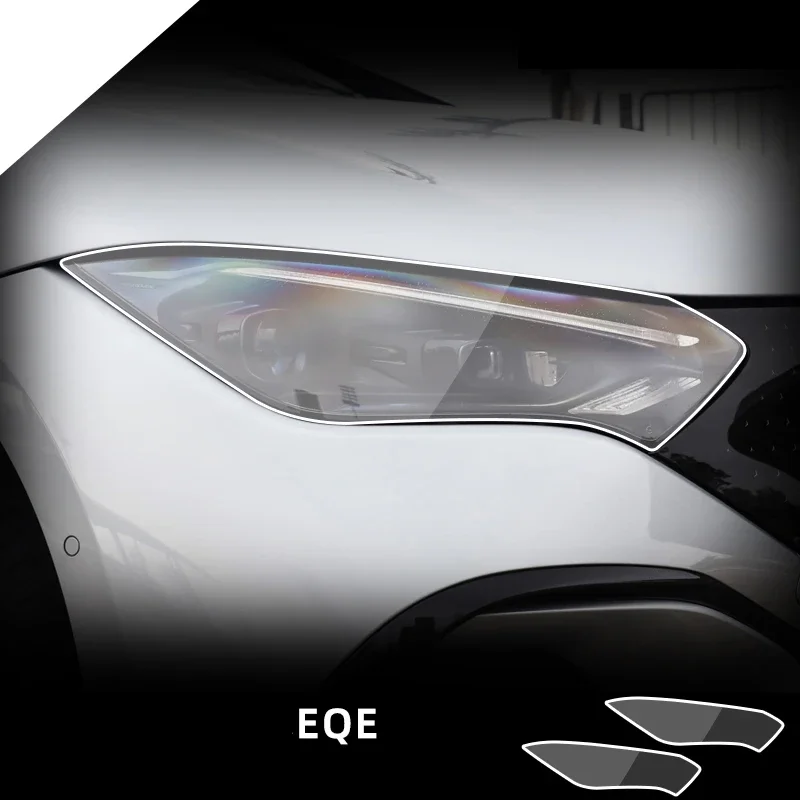2pcs Car Front Headlamp for Mercedes Benz EQE TPU Transparent Protection Film Exterior Accessories Parts Lamp Strips Car Sticker
2pcs Car Front Headlamp for Mercedes Benz EQE TPU Transparent Protection Film Exterior Accessories Parts Lamp Strips Car Sticker