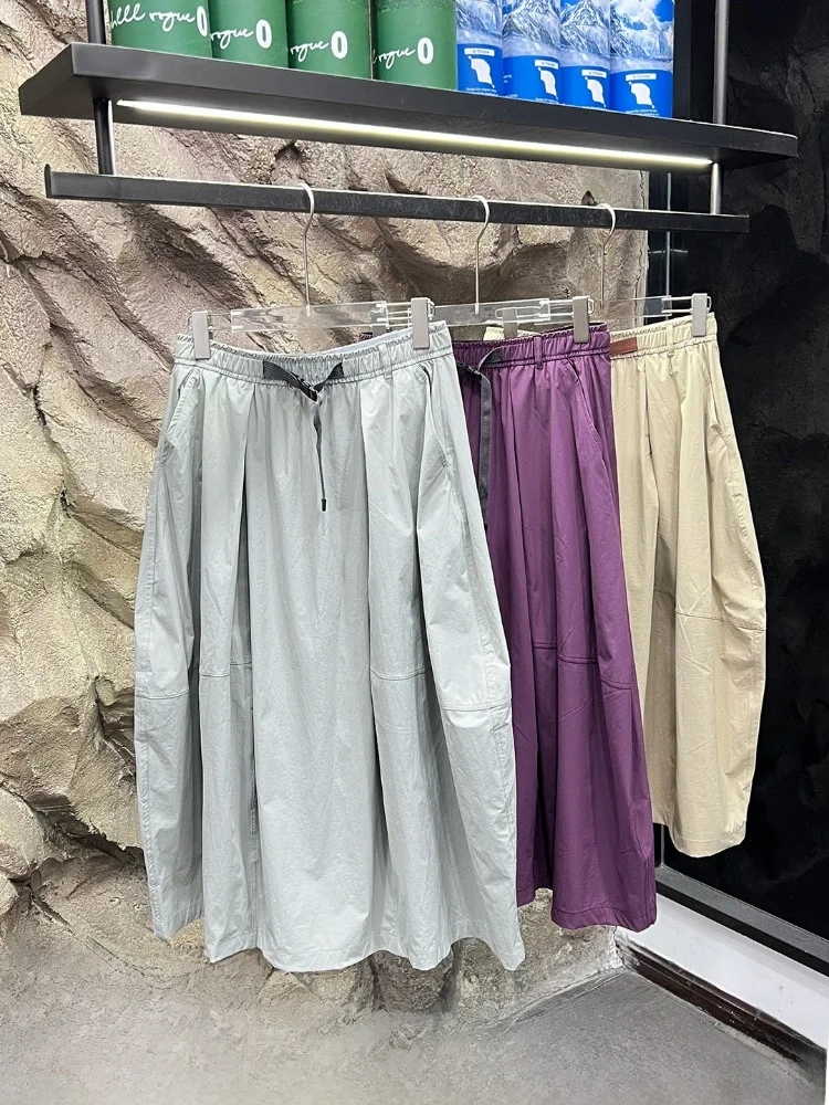 Spring Summer Elastic Waist Slimming Waterproof Outdoor Bloomer Skirt Sunscreen Half-length Women's Long Skirt Shape
Spring Summer Elastic Waist Slimming Waterproof Outdoor Bloomer Skirt Sunscreen Half-length Women's Long Skirt Shape