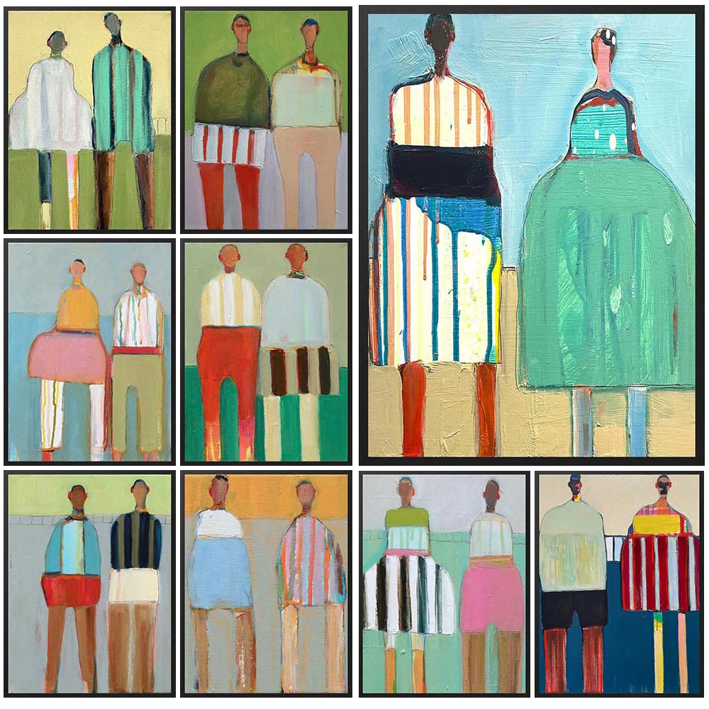 Cartoon Person Woman Man Abstract Portrait Poster Wall Art Canvas Painting Home Decor Wall Pictures For Living Room Unframed
Cartoon Person Woman Man Abstract Portrait Poster Wall Art Canvas Painting Home Decor Wall Pictures For Living Room Unframed