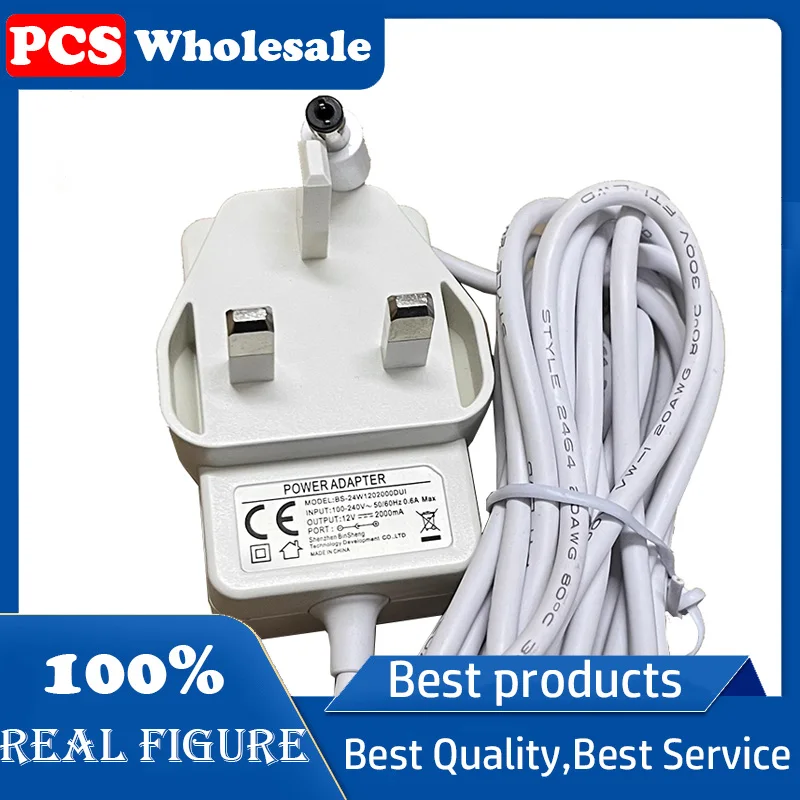 UK 12V2A BS-24W1202000DUI Power adapter Set-top box router Optical cat monitoring power cord 3 meters round hole 5521
UK 12V2A BS-24W1202000DUI Power adapter Set-top box router Optical cat monitoring power cord 3 meters round hole 5521