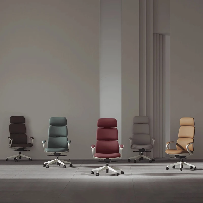 Leather Designer Office Chair Luxury Modern Mobile Executive Backrest Office Chair Comfortable Conferenc Stoel Trendy Furniture
Leather Designer Office Chair Luxury Modern Mobile Executive Backrest Office Chair Comfortable Conferenc Stoel Trendy Furniture