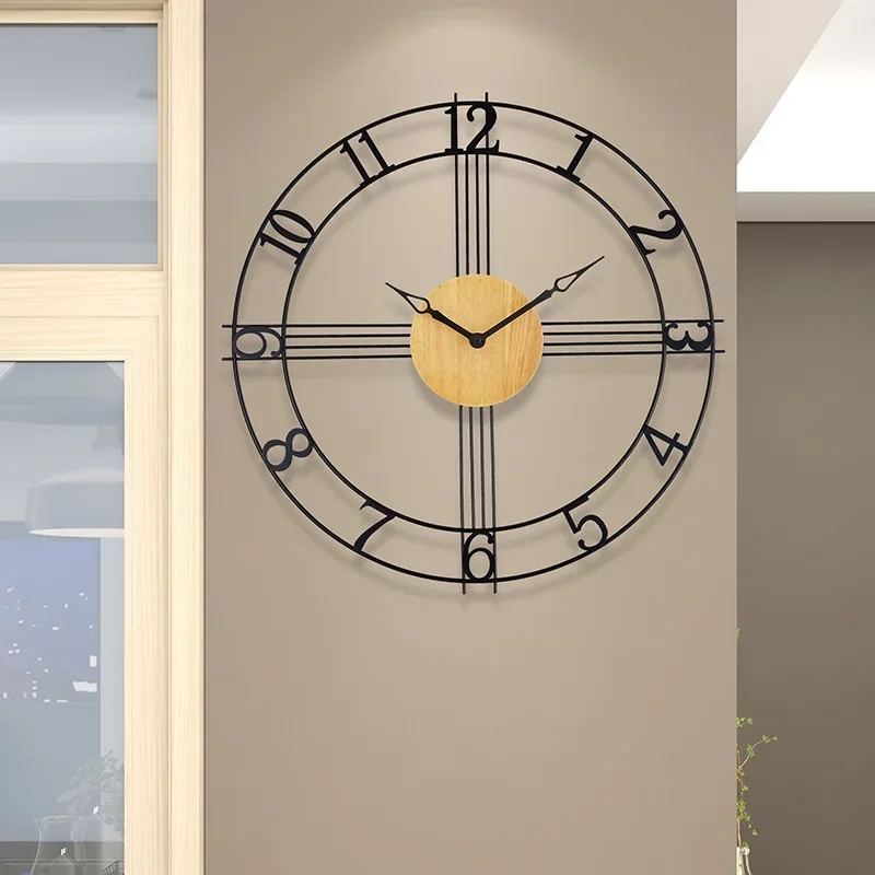 23-Inch Wall Clock - Modern Minimalist and Creative Timepiece with Nordic Style for Living Room Decor
23-Inch Wall Clock - Modern Minimalist and Creative Timepiece with Nordic Style for Living Room Decor